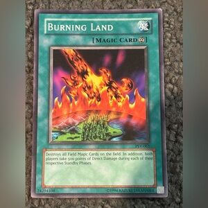 Yu-Gi-Oh Burning Land PSV-061